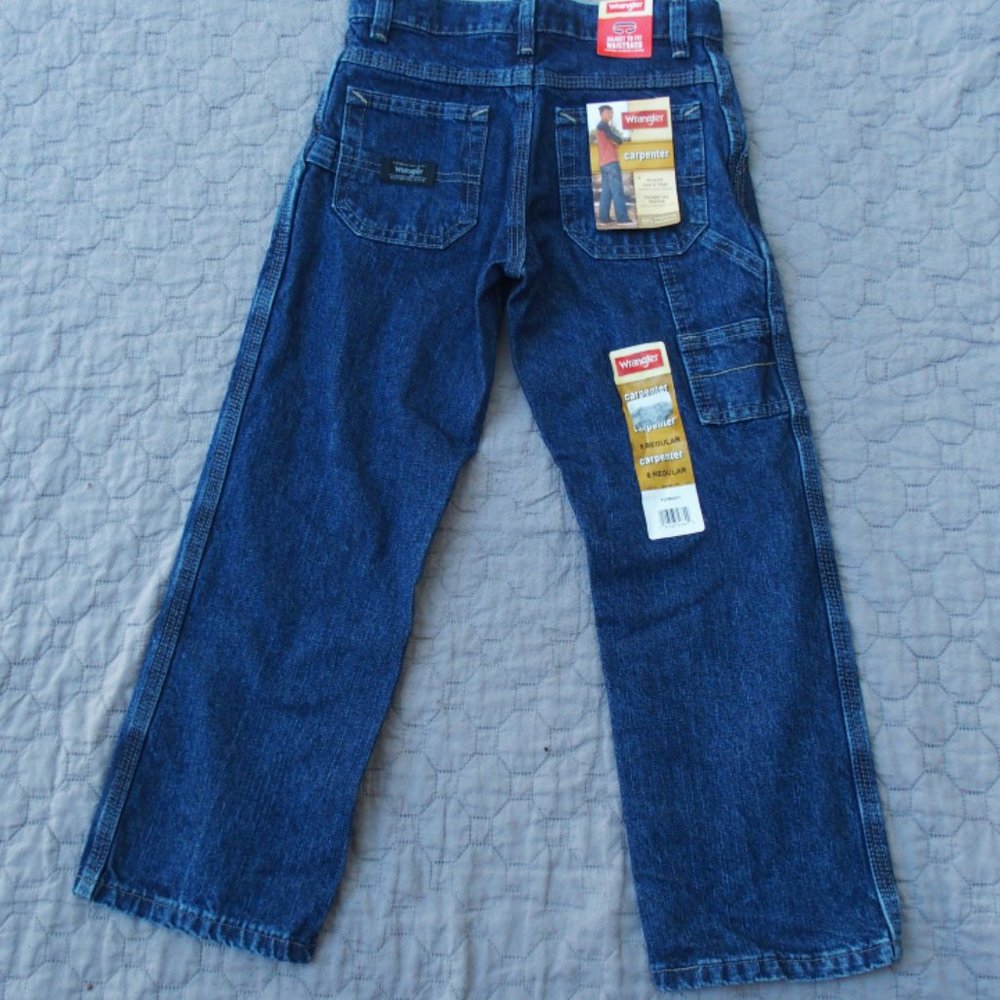Wrangler Carpenter boy jean BRAND NEW sz 8 Reg